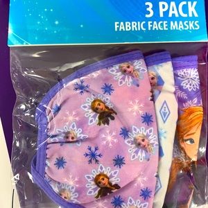 Disney Frozen 3-pack fabric masks for toddler.